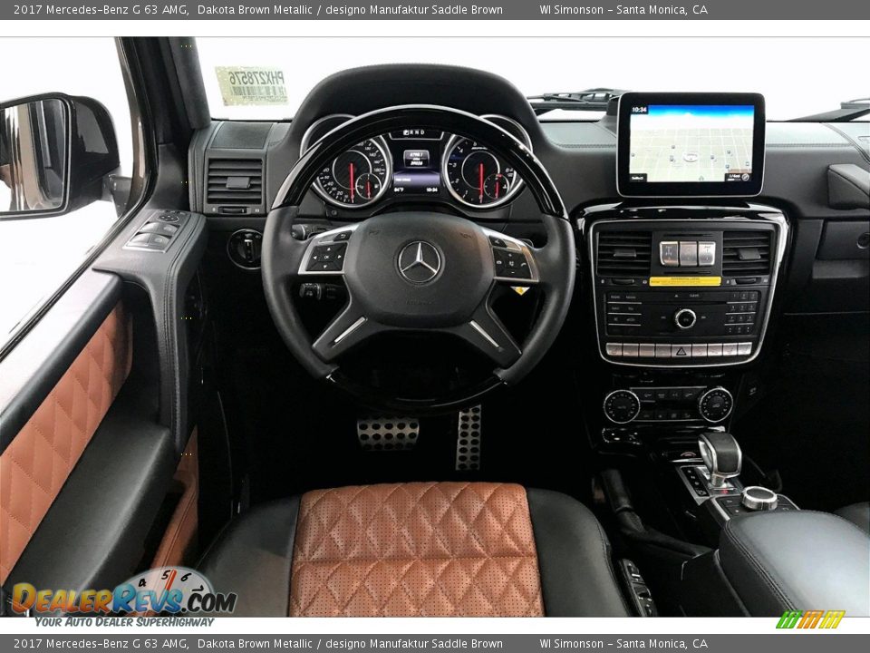 Dashboard of 2017 Mercedes-Benz G 63 AMG Photo #4