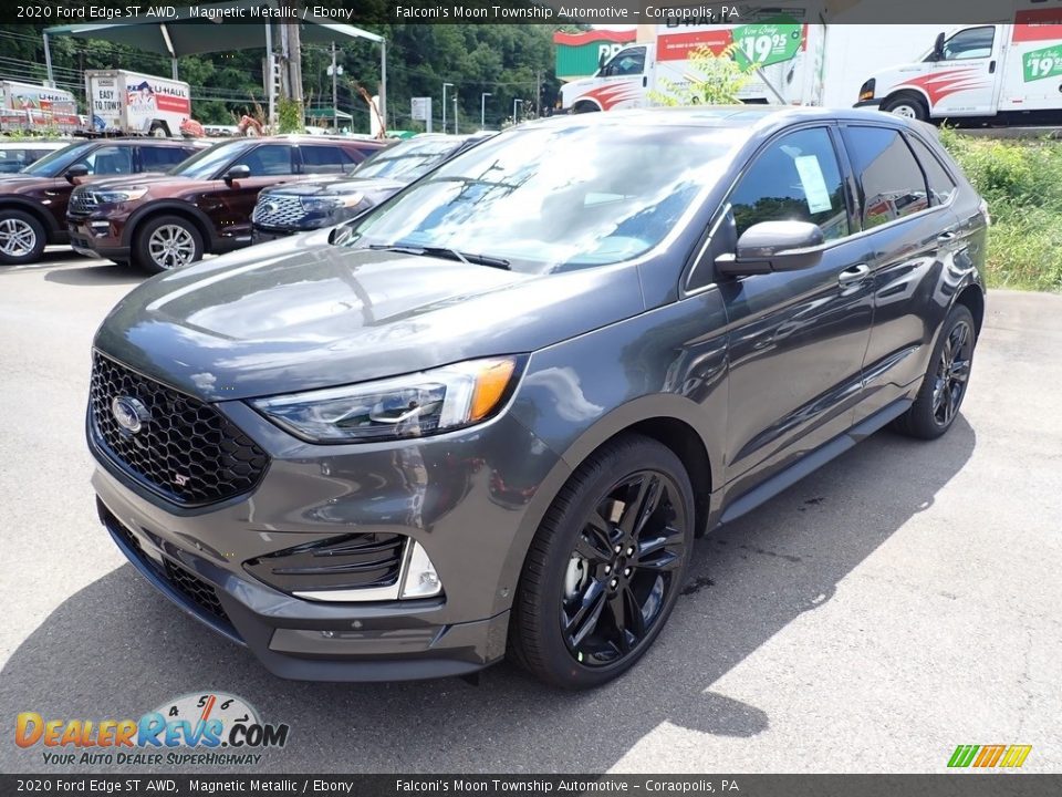 2020 Ford Edge ST AWD Magnetic Metallic / Ebony Photo #5