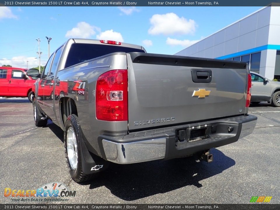 2013 Chevrolet Silverado 1500 LT Crew Cab 4x4 Graystone Metallic / Ebony Photo #5