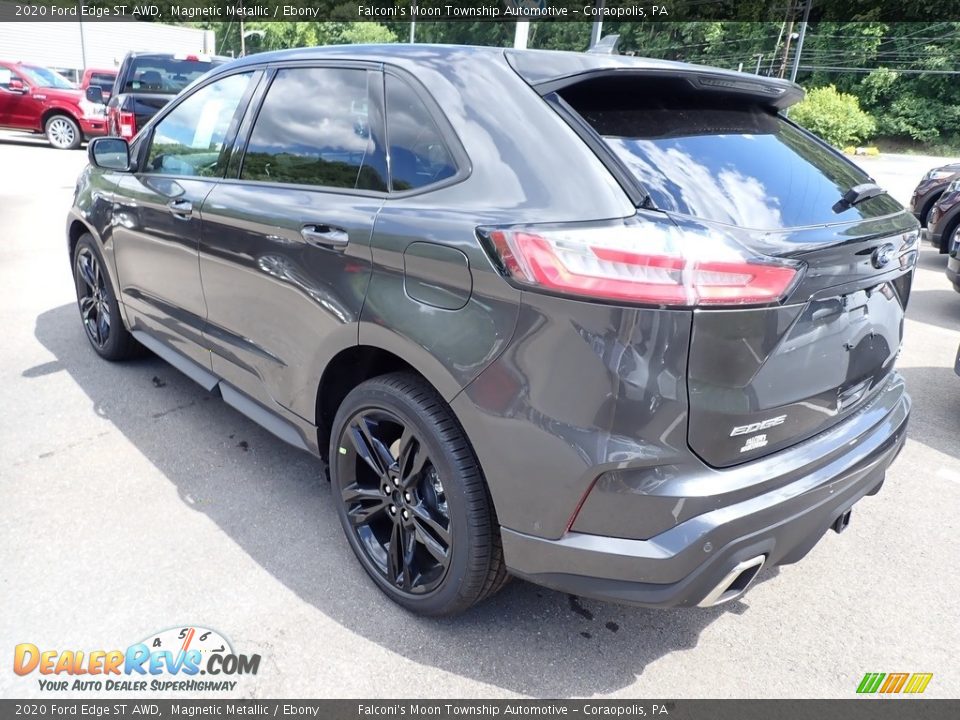 2020 Ford Edge ST AWD Magnetic Metallic / Ebony Photo #6