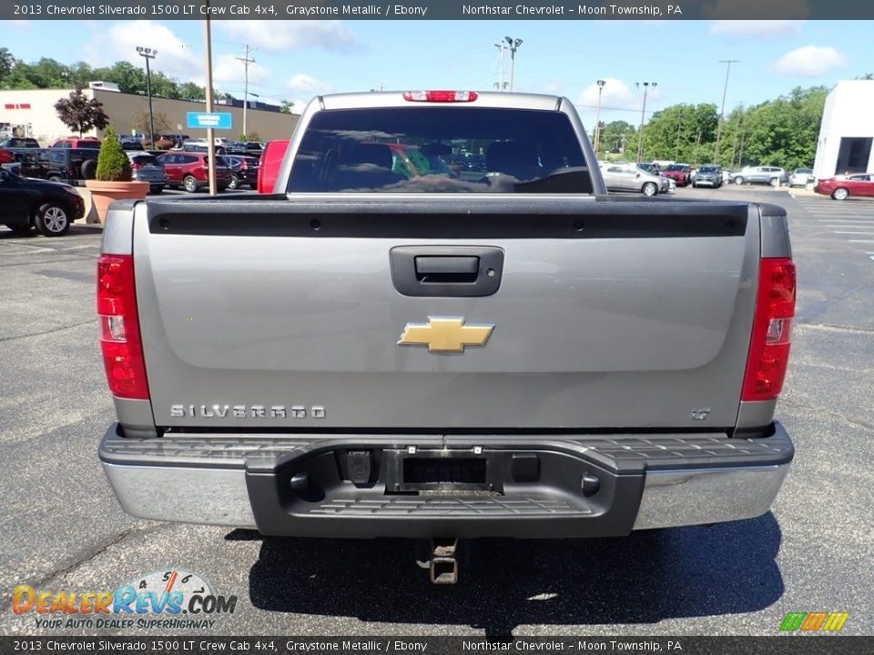 2013 Chevrolet Silverado 1500 LT Crew Cab 4x4 Graystone Metallic / Ebony Photo #6