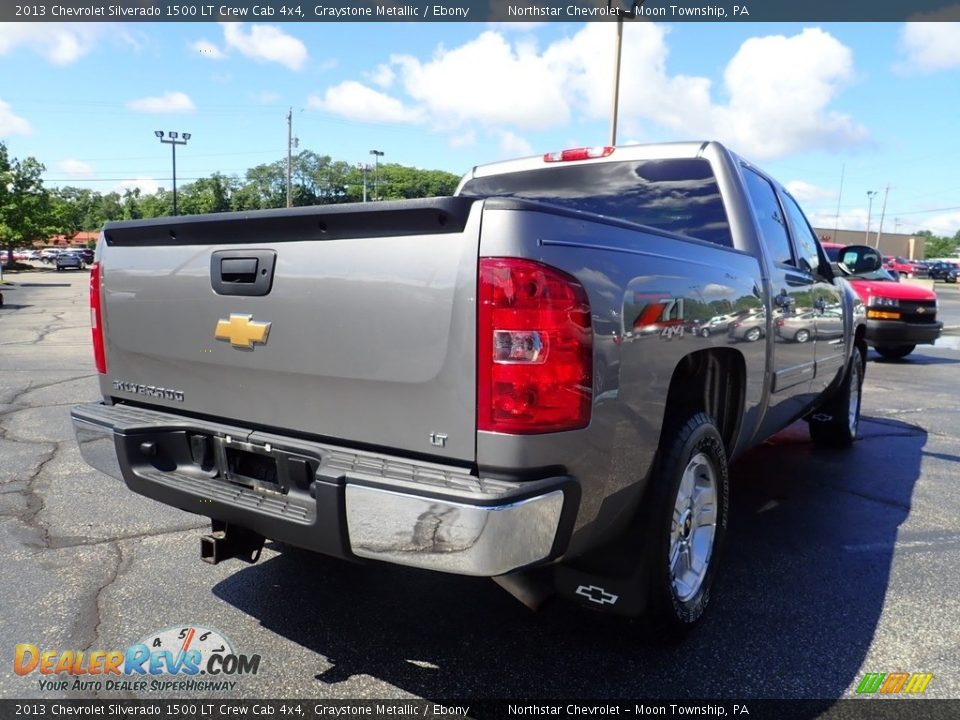 2013 Chevrolet Silverado 1500 LT Crew Cab 4x4 Graystone Metallic / Ebony Photo #7