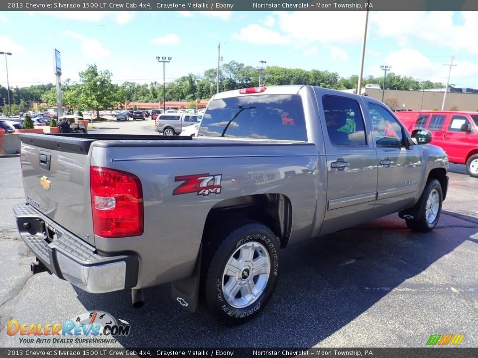 2013 Chevrolet Silverado 1500 LT Crew Cab 4x4 Graystone Metallic / Ebony Photo #8