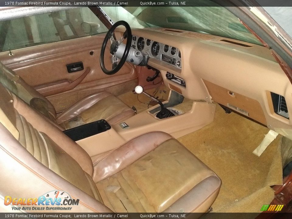 Camel Interior - 1978 Pontiac Firebird Formula Coupe Photo #9