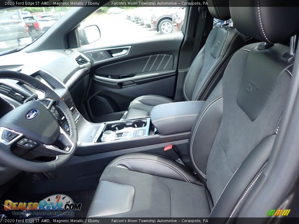 2020 Ford Edge ST AWD Magnetic Metallic / Ebony Photo #10