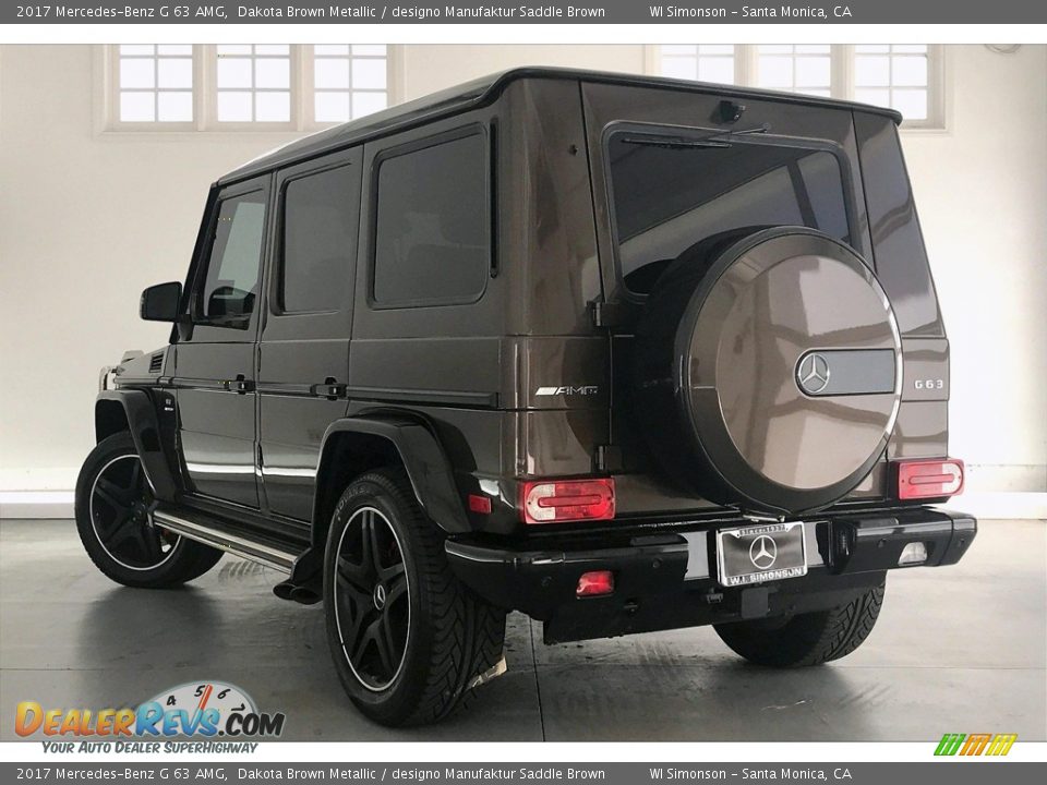 Dakota Brown Metallic 2017 Mercedes-Benz G 63 AMG Photo #10