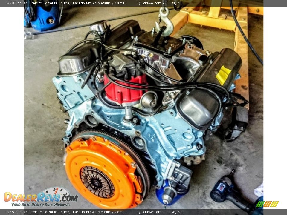 1978 Pontiac Firebird Formula Coupe 6.6 Liter OHV 16-Valve V8 Engine Photo #11