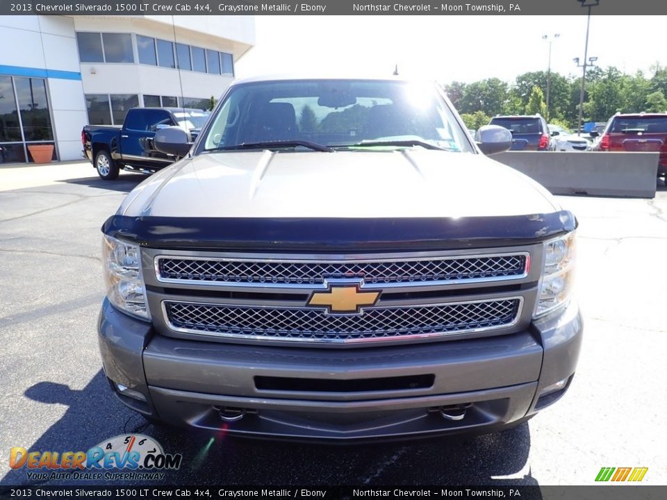 2013 Chevrolet Silverado 1500 LT Crew Cab 4x4 Graystone Metallic / Ebony Photo #12