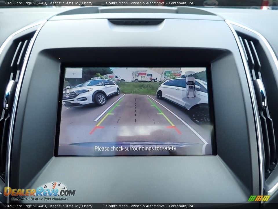 2020 Ford Edge ST AWD Magnetic Metallic / Ebony Photo #15