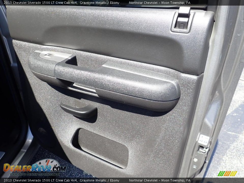 2013 Chevrolet Silverado 1500 LT Crew Cab 4x4 Graystone Metallic / Ebony Photo #18