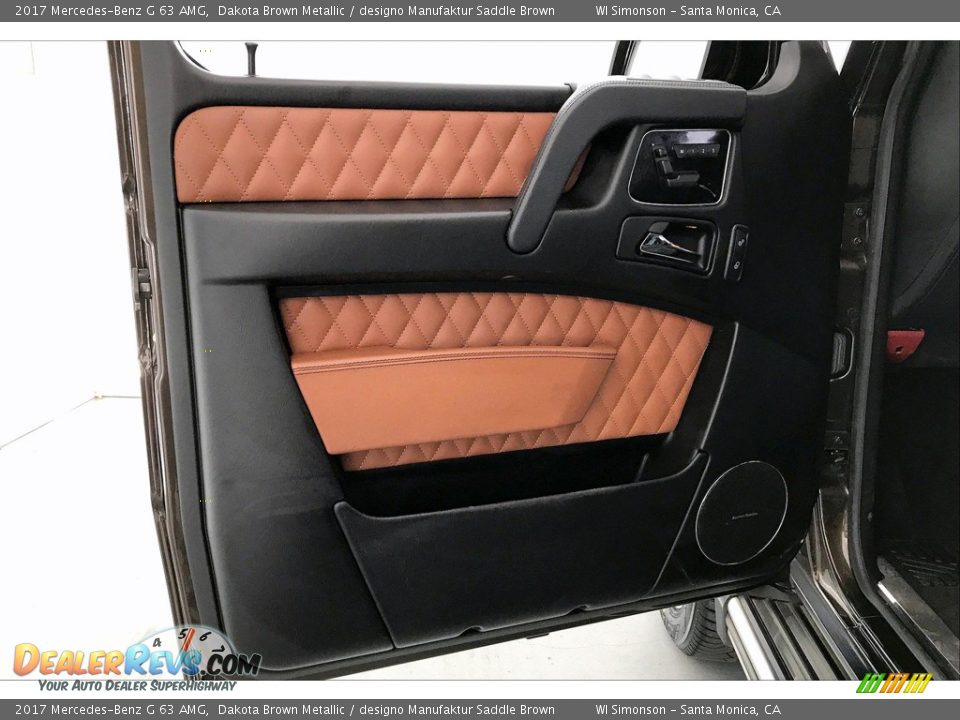 Door Panel of 2017 Mercedes-Benz G 63 AMG Photo #25