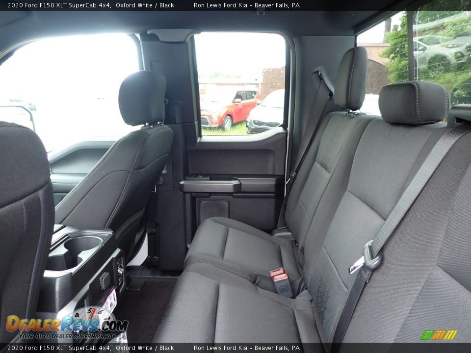 2020 Ford F150 XLT SuperCab 4x4 Oxford White / Black Photo #13
