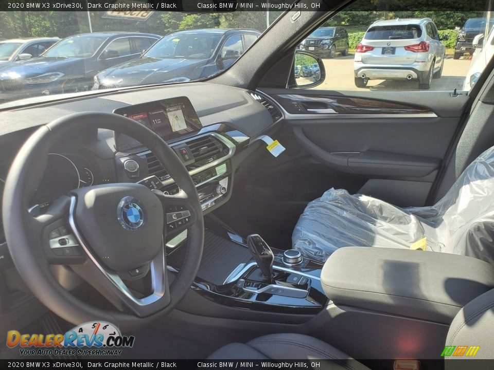 2020 BMW X3 xDrive30i Dark Graphite Metallic / Black Photo #3