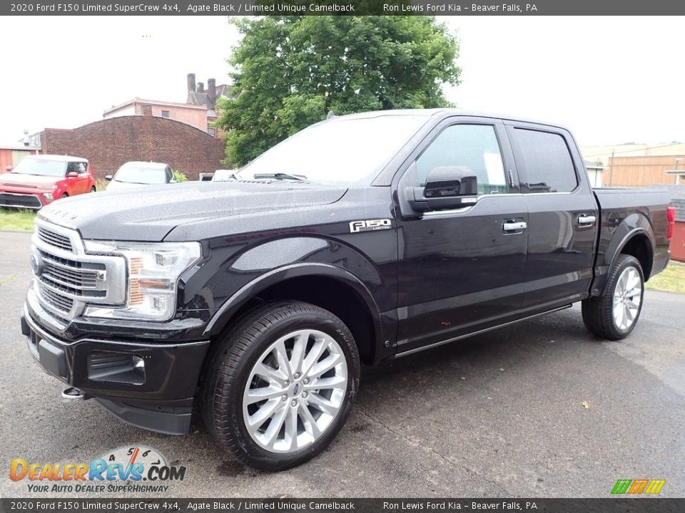 Front 3/4 View of 2020 Ford F150 Limited SuperCrew 4x4 Photo #6