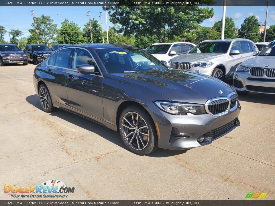 2020 BMW 3 Series 330i xDrive Sedan Mineral Grey Metallic / Black Photo #1