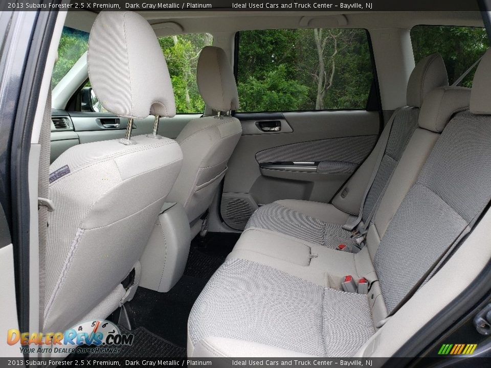 2013 Subaru Forester 2.5 X Premium Dark Gray Metallic / Platinum Photo #16