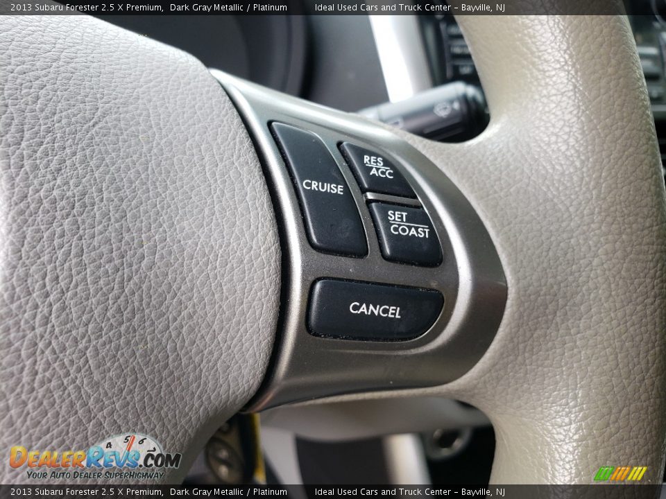 2013 Subaru Forester 2.5 X Premium Dark Gray Metallic / Platinum Photo #18