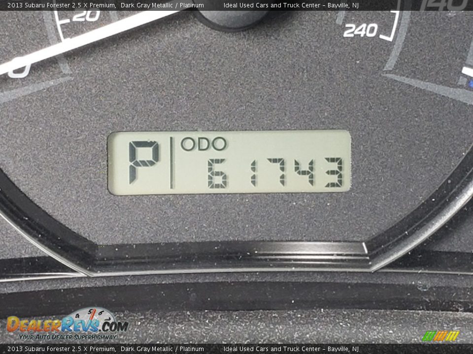 2013 Subaru Forester 2.5 X Premium Dark Gray Metallic / Platinum Photo #20