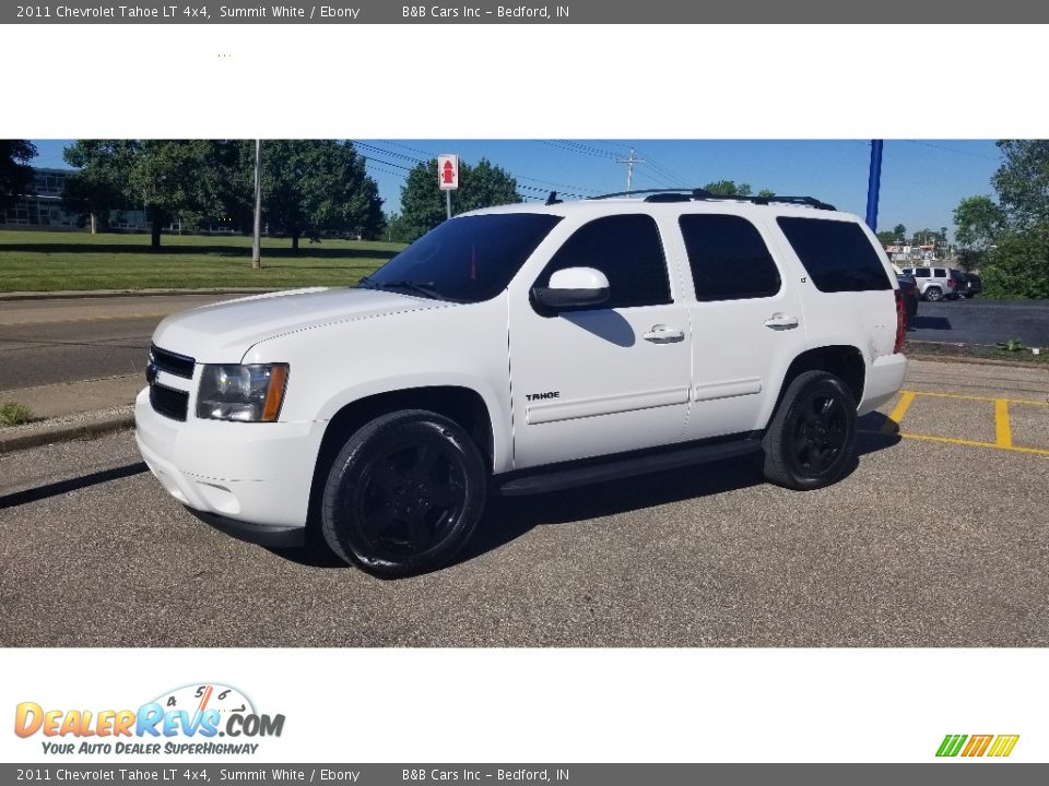 2011 Chevrolet Tahoe LT 4x4 Summit White / Ebony Photo #1