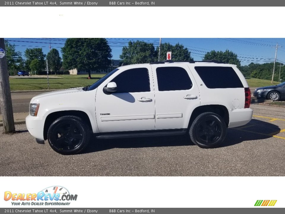 2011 Chevrolet Tahoe LT 4x4 Summit White / Ebony Photo #2