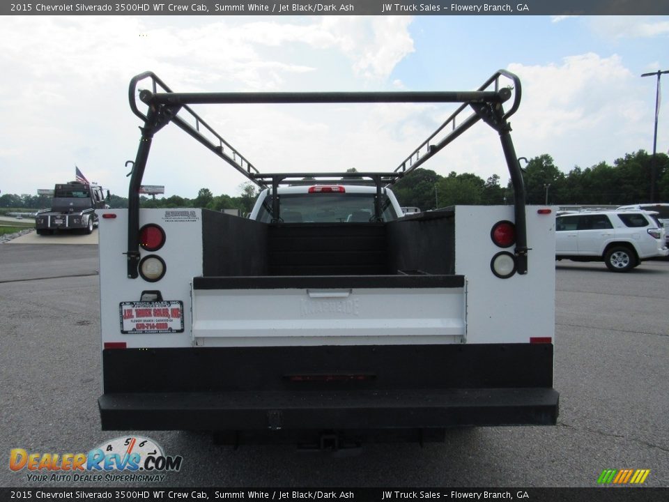 2015 Chevrolet Silverado 3500HD WT Crew Cab Summit White / Jet Black/Dark Ash Photo #6