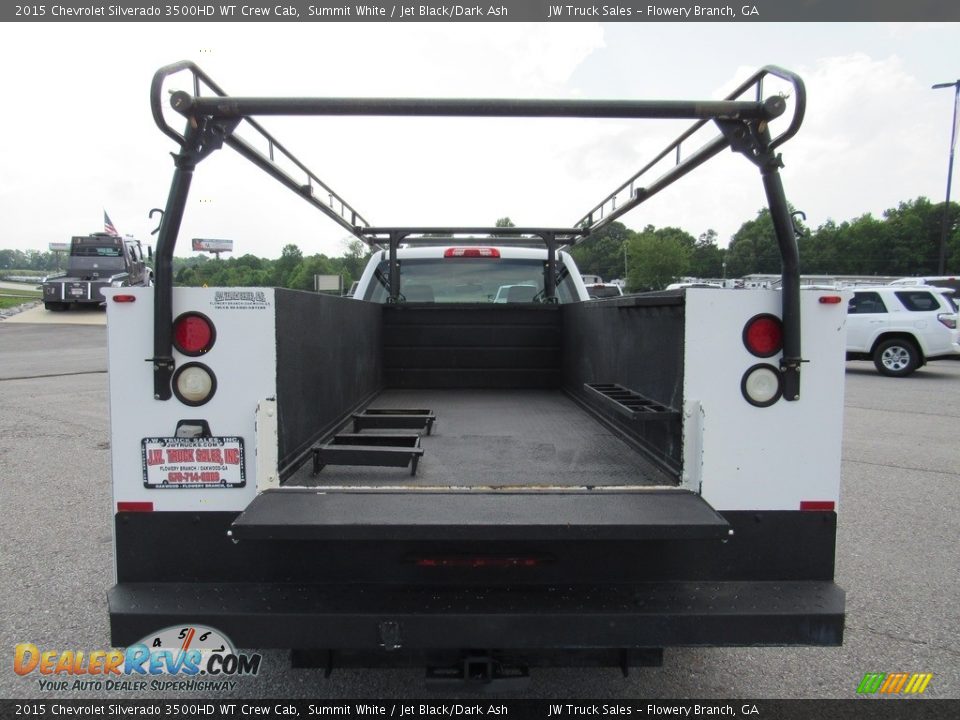 2015 Chevrolet Silverado 3500HD WT Crew Cab Summit White / Jet Black/Dark Ash Photo #7