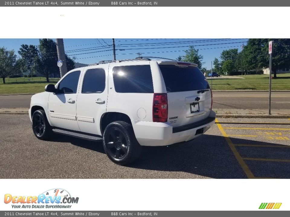 2011 Chevrolet Tahoe LT 4x4 Summit White / Ebony Photo #4