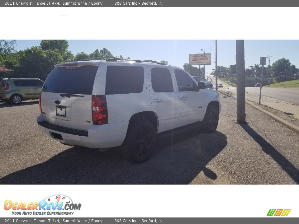 2011 Chevrolet Tahoe LT 4x4 Summit White / Ebony Photo #6