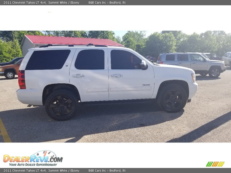 2011 Chevrolet Tahoe LT 4x4 Summit White / Ebony Photo #7