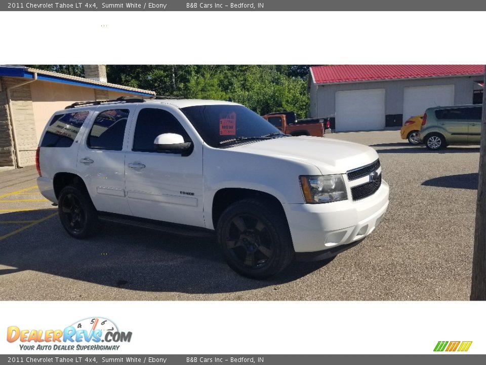 2011 Chevrolet Tahoe LT 4x4 Summit White / Ebony Photo #8