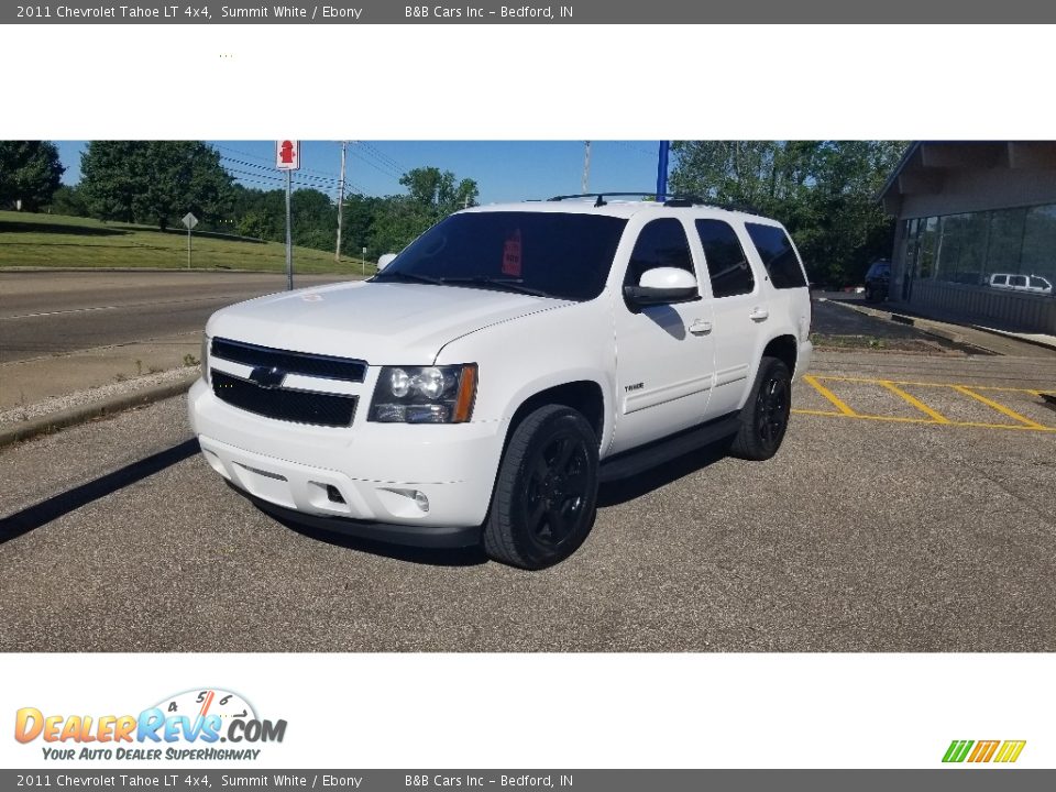 2011 Chevrolet Tahoe LT 4x4 Summit White / Ebony Photo #10