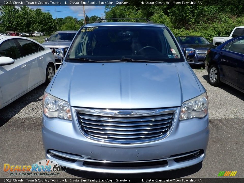 2013 Chrysler Town & Country Touring - L Crystal Blue Pearl / Black/Light Graystone Photo #6
