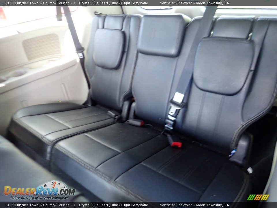 2013 Chrysler Town & Country Touring - L Crystal Blue Pearl / Black/Light Graystone Photo #10