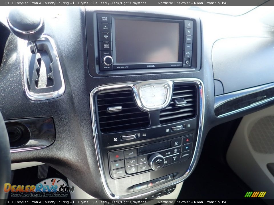 2013 Chrysler Town & Country Touring - L Crystal Blue Pearl / Black/Light Graystone Photo #13