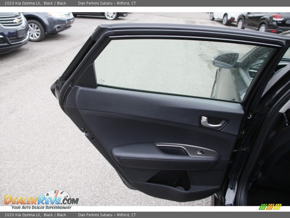 2020 Kia Optima LX Black / Black Photo #11