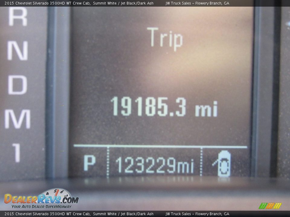 2015 Chevrolet Silverado 3500HD WT Crew Cab Summit White / Jet Black/Dark Ash Photo #23