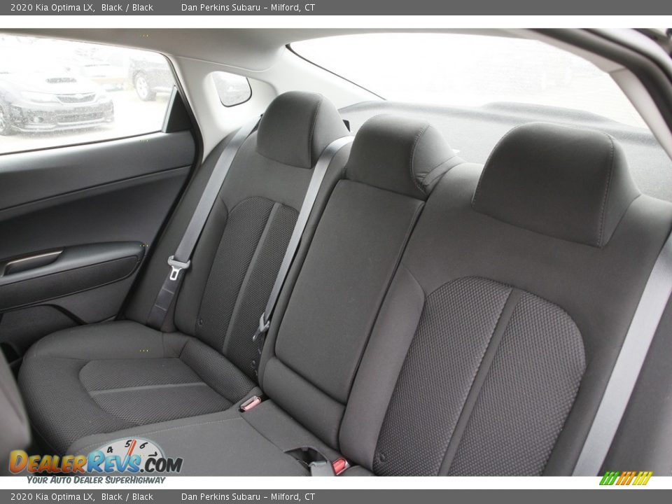 2020 Kia Optima LX Black / Black Photo #12