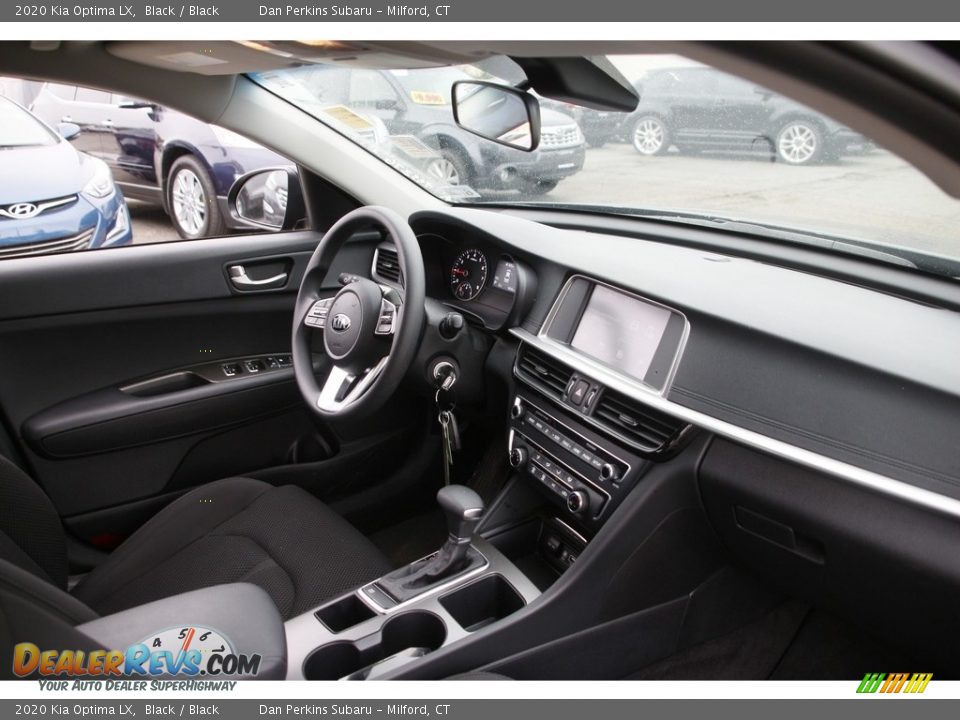 2020 Kia Optima LX Black / Black Photo #15