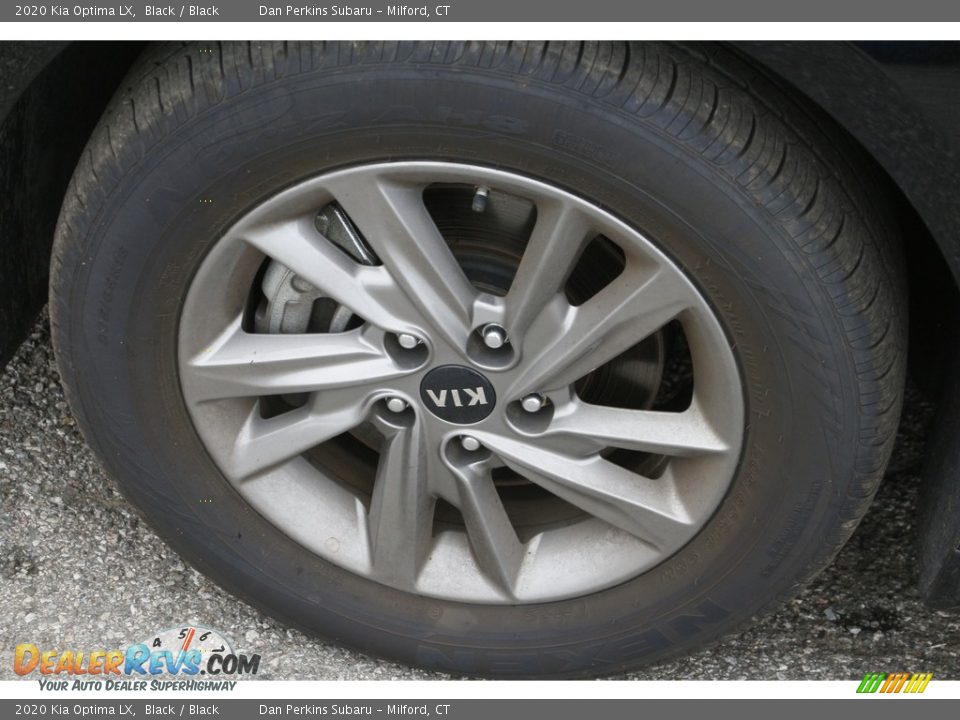 2020 Kia Optima LX Black / Black Photo #18