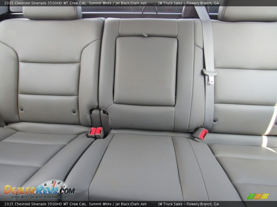 2015 Chevrolet Silverado 3500HD WT Crew Cab Summit White / Jet Black/Dark Ash Photo #29
