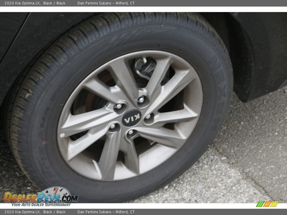 2020 Kia Optima LX Black / Black Photo #20