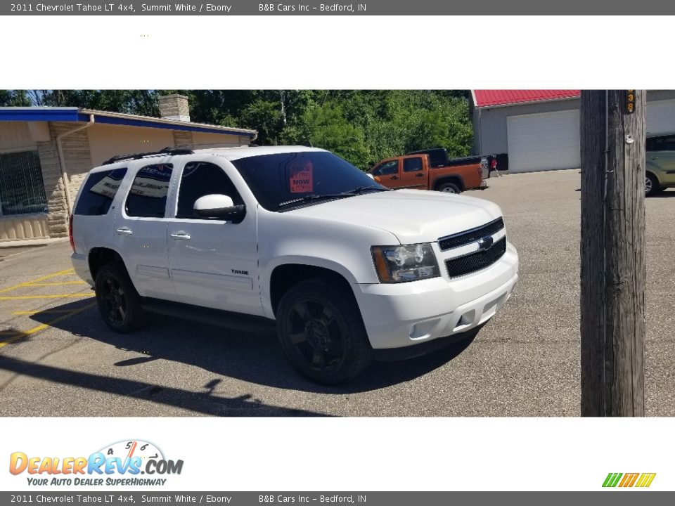 2011 Chevrolet Tahoe LT 4x4 Summit White / Ebony Photo #29