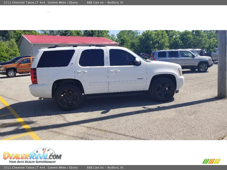 2011 Chevrolet Tahoe LT 4x4 Summit White / Ebony Photo #30