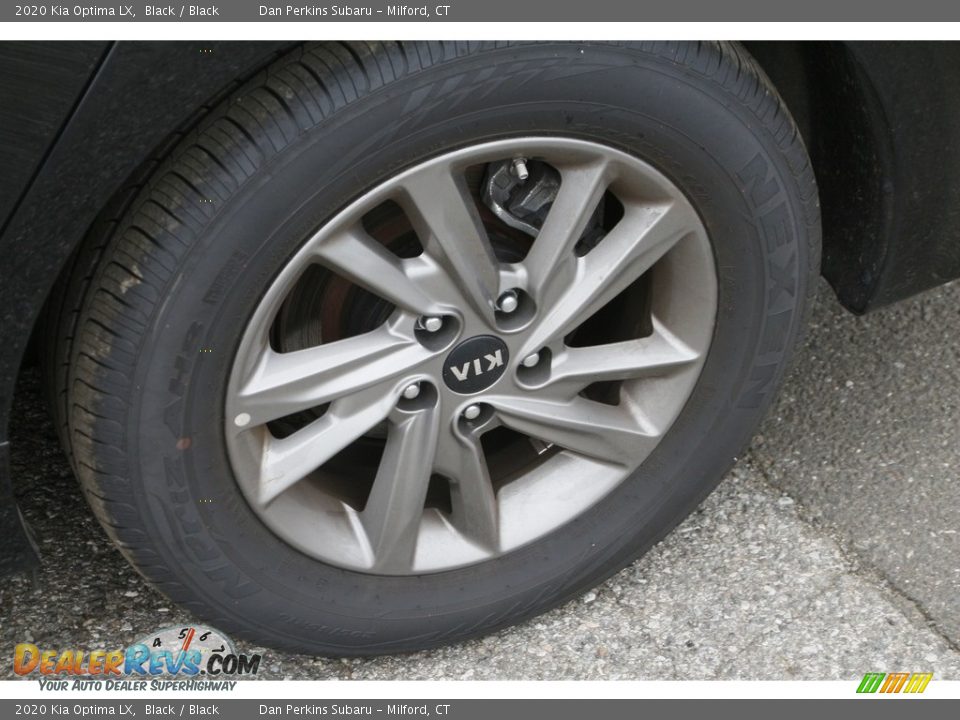 2020 Kia Optima LX Black / Black Photo #21