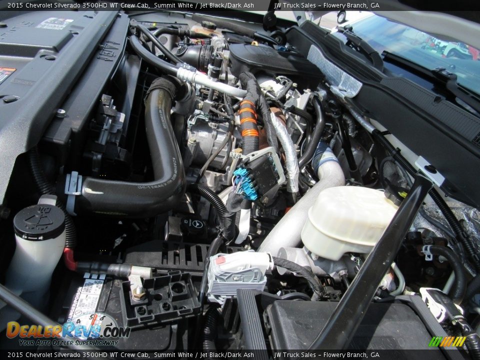 2015 Chevrolet Silverado 3500HD WT Crew Cab 6.6 Liter OHV 32-Valve Duramax Turbo-Diesel V8 Engine Photo #36