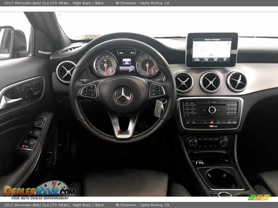 Dashboard of 2017 Mercedes-Benz GLA 250 4Matic Photo #4