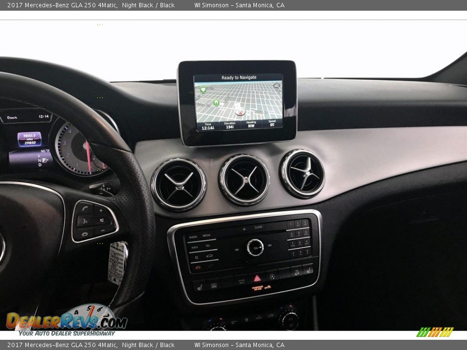 2017 Mercedes-Benz GLA 250 4Matic Night Black / Black Photo #5