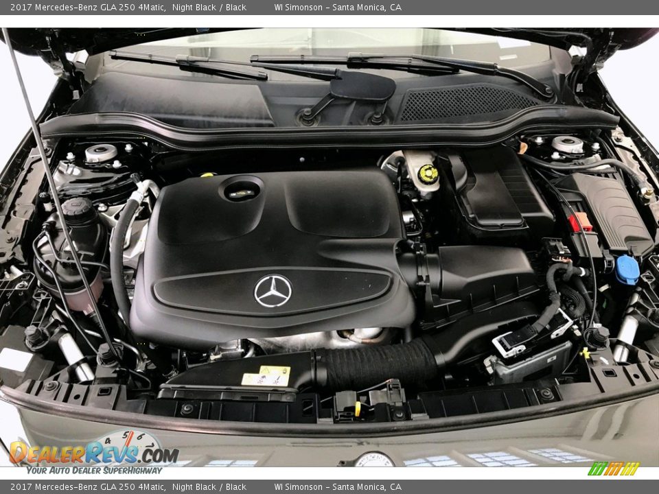 2017 Mercedes-Benz GLA 250 4Matic 2.0 Liter DI Twin-Scroll Turbocharged DOHC 16-Valve VVT 4 CylinderI-4 cyl Engine Photo #9