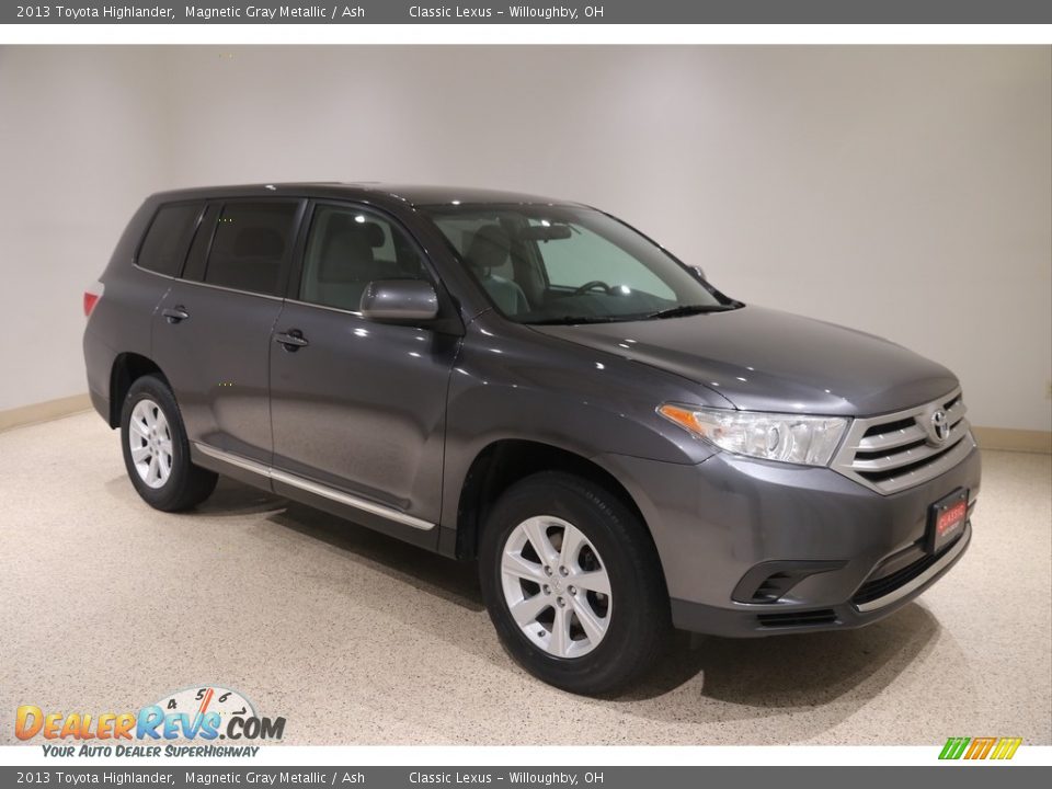 2013 Toyota Highlander Magnetic Gray Metallic / Ash Photo #1