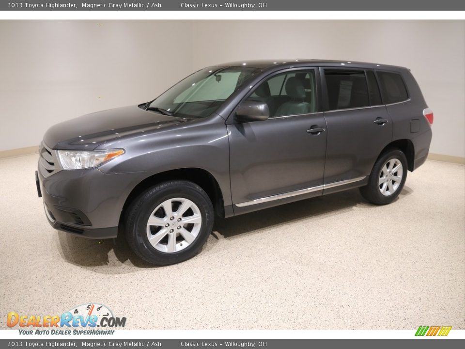 2013 Toyota Highlander Magnetic Gray Metallic / Ash Photo #3